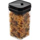Edény MagicHome, szilikon tömítéssel, 1300 ml, 106x106x190 mm, egymásra rakható