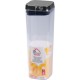 Edény MagicHome, szilikon tömítéssel, 2100 ml, 106x106x300 mm, egymásra rakható