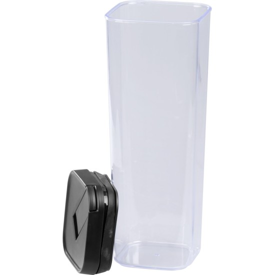 Edény MagicHome, szilikon tömítéssel, 2100 ml, 106x106x300 mm, egymásra rakható