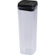 Edény MagicHome, szilikon tömítéssel, 2100 ml, 106x106x300 mm, egymásra rakható