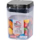 Edény MagicHome, szilikon tömítéssel, 900 ml, 106x106x150 mm, egymásra rakható