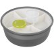 Ételhordó MagicHome, kör alakú, 1,2 l, villával/kanállal, 21,1 x 9,7 cm