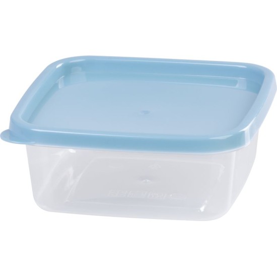 Ételhordók MagicHome, négyzet, Clip, 4db-os készlet, 0,6 lit., 14,3x14,3x5,8 cm