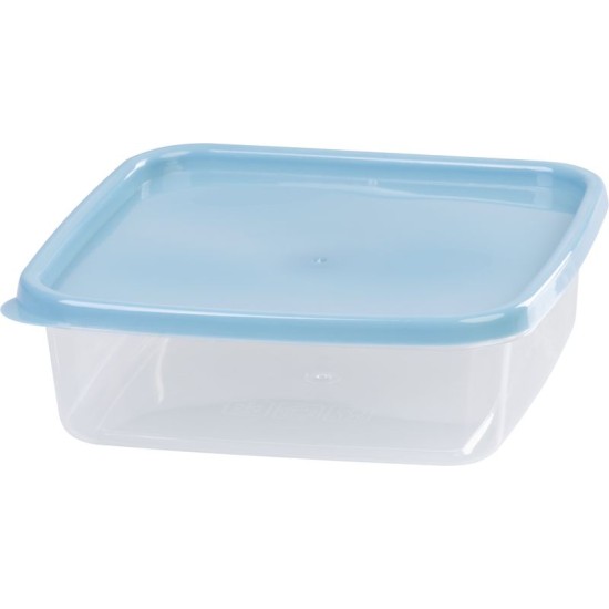 Ételhordók MagicHome, négyzet, Clip, 4db-os készlet, 1 lit., 17,7x17,7x5,8 cm