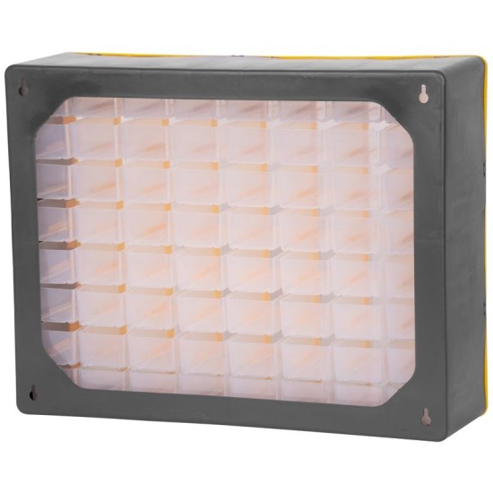 Fali rendező Strend Pro SBx3045-G, 64 fiókos