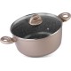 Fazék MagicHome Coffee Brown Line, 28 cm, 5,9 l, fedővel