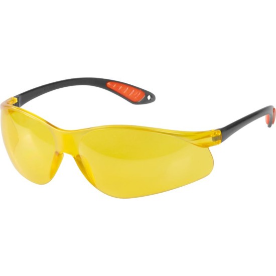 Safetyco B515 védőszemüveg, sárga