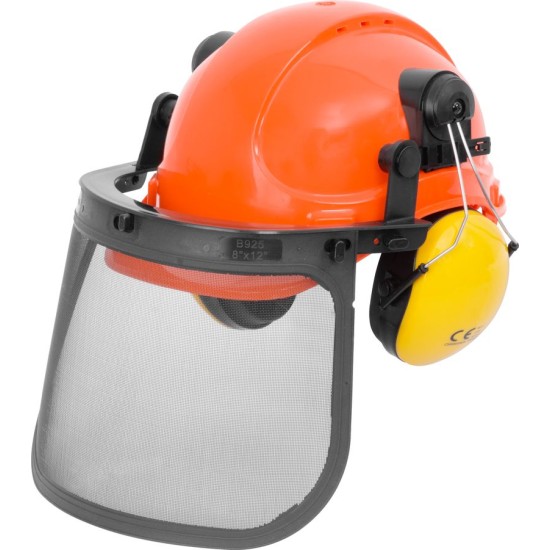 Safetyco pajzs SM-409P, sisak és fülvédő