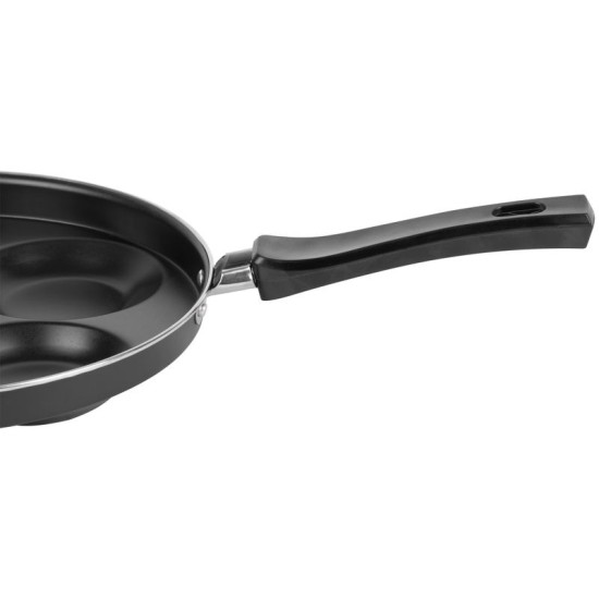 Serpenyő MagicHome, 26 cm, talkedli és tükörtojás sütésre, 4 db