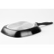 Serpenyő MagicHome Black Line, grillezésre, 28 cm