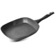 Serpenyő MagicHome Black Line, grillezésre, 28 cm