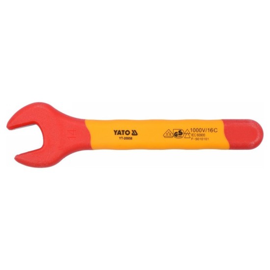 Villáskulcs 14 mm / 145 mm 1000 V-ig szigetelt CrV YATO