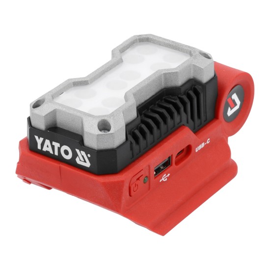 YATO Akkus LED reflektor 500 lm 18 V (akkus és töltő nélkül)
