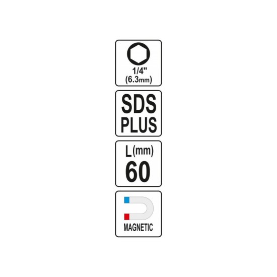 YATO Bithegy adapter SDS-Plus
