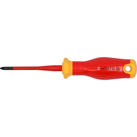 YATO Csavarhúzó PZ1 x 80 mm 1000 V-ig szigetelt vékony kialakítás