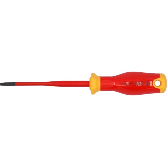 YATO Csavarhúzó T15 x 100 mm 1000 V-ig szigetelt vékony kialakítás