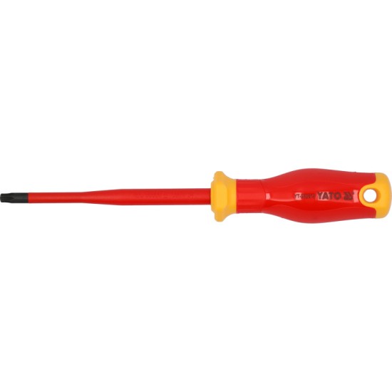 YATO Csavarhúzó T30 x 125 mm 1000 V-ig szigetelt vékony kialakítás