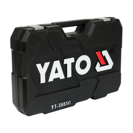 YATO Dugókulcs készlet 198 részes 1/4" 3/8" 1/2"