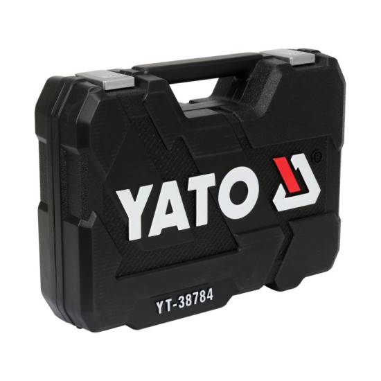 YATO Dugókulcs készlet 93 részes 1/4" 1/2"