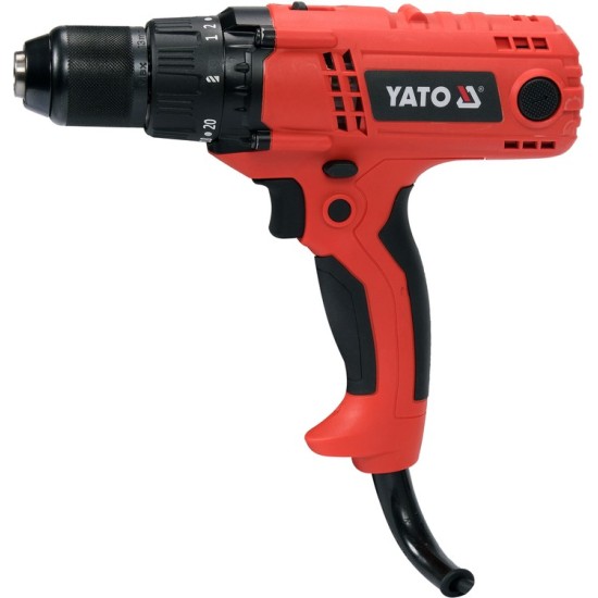 YATO elektromos fúrócsavarozó , 400W/ 13mm/ 85 Nm 