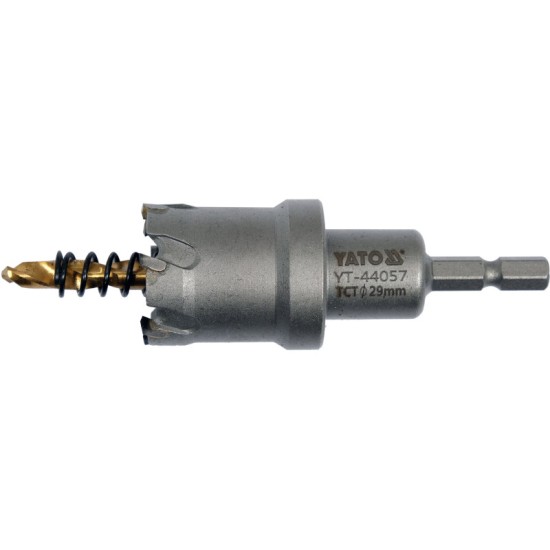 YATO Körkivágó 29 mm TCT bit befogással YATO Körkivágó 29 mm TCT bit befogással