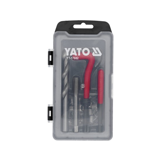 YATO Menetjavító készlet 30 részes M10 x 1 mm YATO Menetjavító készlet 30 részes M10 x 1 mm