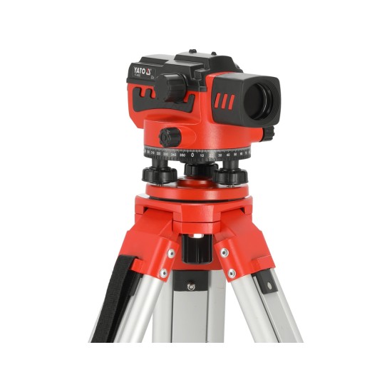 YATO Optikai szintező 32 x 38 mm IP54 készlet álvánnyal