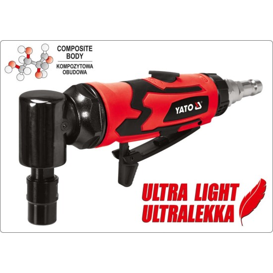 YATO Pneumatikus sarokcsiszoló könnyített 113 l/min