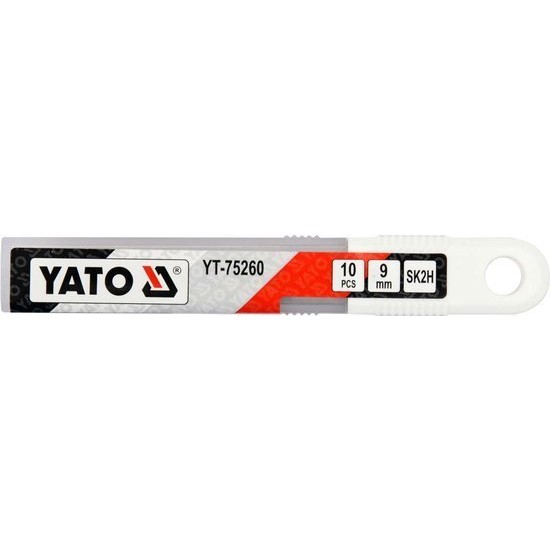 YATO Törhető penge extra éles 9 mm (10 db/cs) ULTRA SHARP