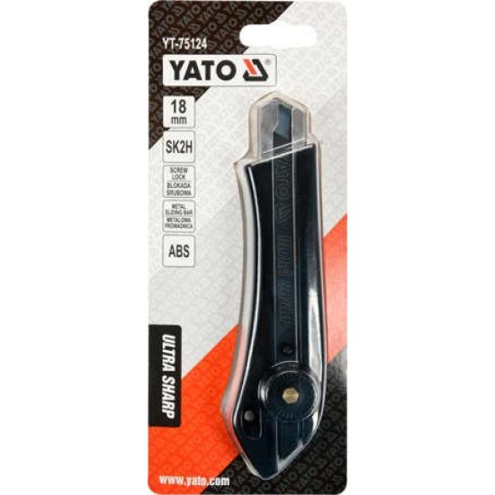 YATO Törhető pengés kés extra éles 18 mm ULTRA SHARP SK2H