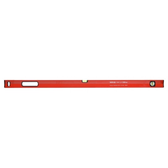 YATO Vízmérték mágneses 2 libella 1 fogantyú 1200 mm